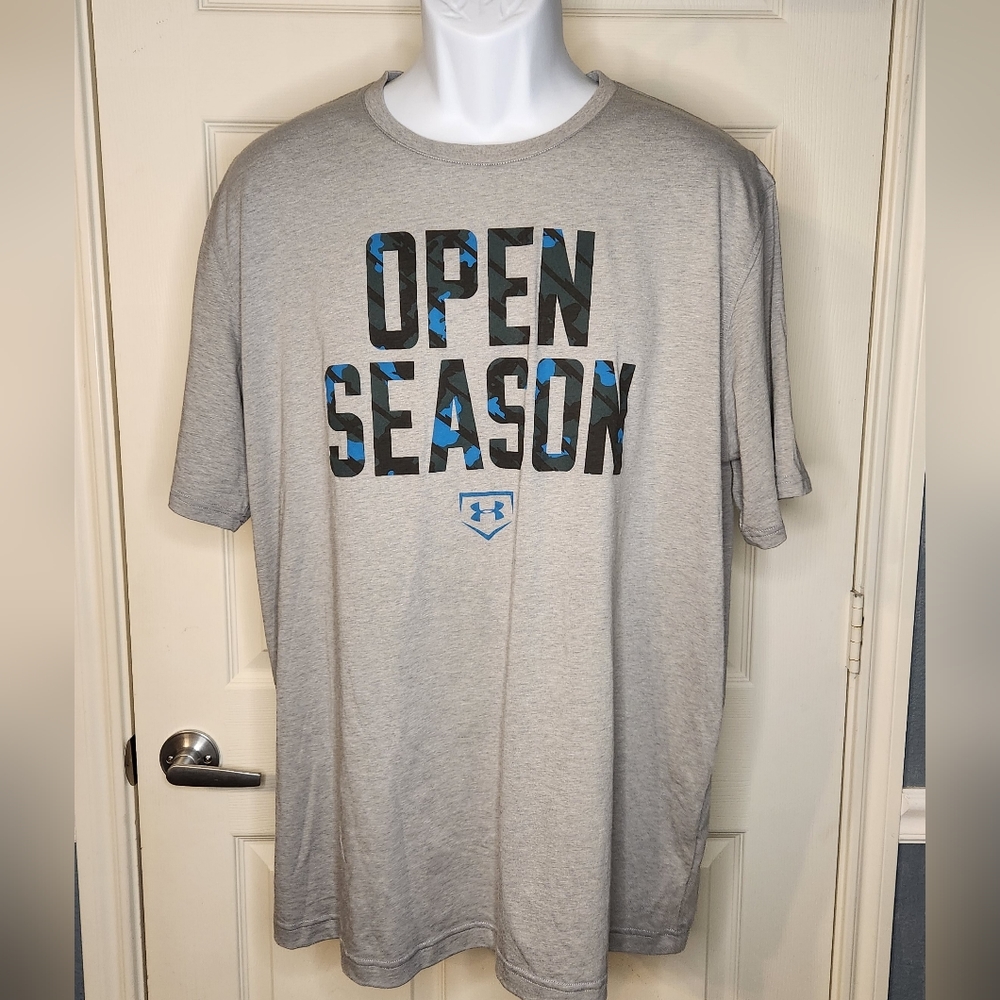 Men's Under Armour Loose Fit Open Season Tee - 2XL